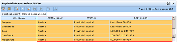 Über ‚Join‘ verknüpfte Felder im Suchergebnis des WebOffice 10 R3 Clients