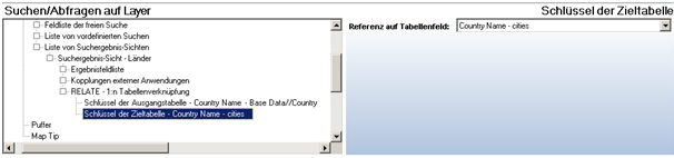 Konfiguration von ‚Schlüssel der Zieltabelle‘ Konfiguration von ‚Schlüssel der Zieltabelle‘
