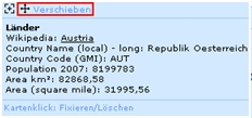 MapTip Identifikationsergebnis – Bewegen des MapTip-Fensters mit der Maus über die Schaltfläche ‚Verschieben‘