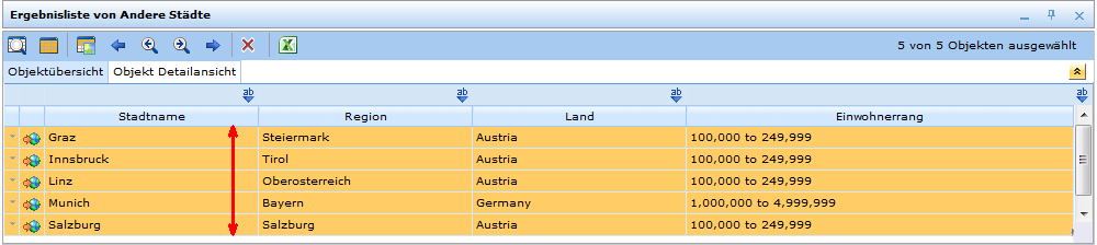 Anzahl der ‚Ergebniszeilen im Suchergebnis‘