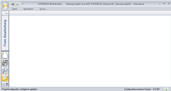 WebOffice author mit minimierter Multifunktionsleiste WebOffice author mit minimierter Multifunktionsleiste
