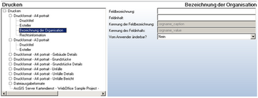 Konfiguration ‚Bezeichnung der Organisation‘ Konfiguration ‚Bezeichnung der Organisation‘