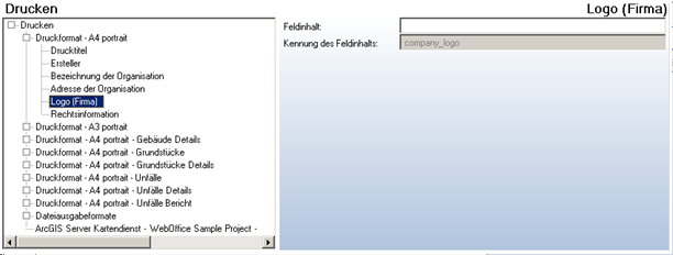 Konfiguration ‚Logo (Firma)‘ Konfiguration ‚Logo (Firma)‘