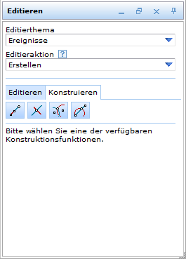 Konstruktionswerkzeug zum Erzeugen von Punktobjekten Konstruktionswerkzeug zum Erzeugen von Punktobjekten