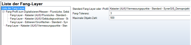 Konfiguration von ‚Fang-Layer‘