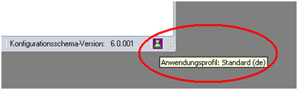 Anwendungsprofile in der Statuszeile im WebOffice author Anwendungsprofile in der Statuszeile im WebOffice author