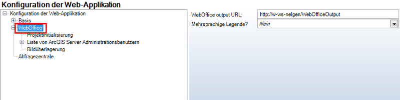 Eigenschaften der mehrsprachige Legende in der WebOffice 10 R3 Applikationskonfiguration Eigenschaften der mehrsprachige Legende in der WebOffice 10 R3 Applikationskonfiguration