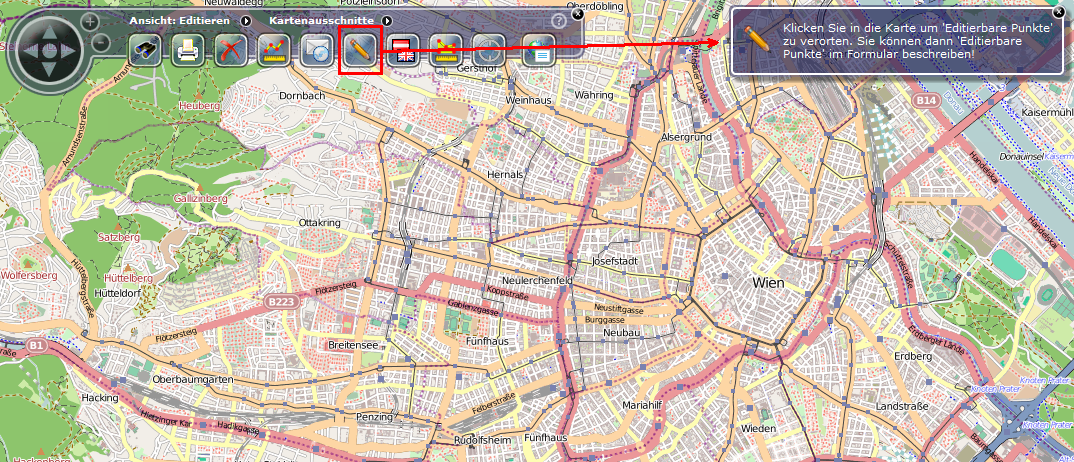 Aktivieren des Editier-Werkzeugs im WebOffice flex client Aktivieren des Editier-Werkzeugs im WebOffice flex client