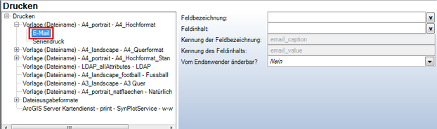 Konfiguration E-Mail