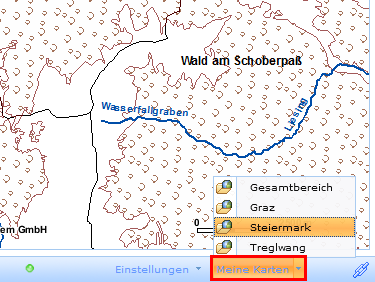 Benutzerdefinierte Bezeichnung für Kartenausschnitte in der <%HTML> client Benutzeroberfläche