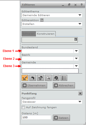 Hierarchieebenen im Editierformular - keine Werte Hierarchieebenen im Editierformular - keine Werte
