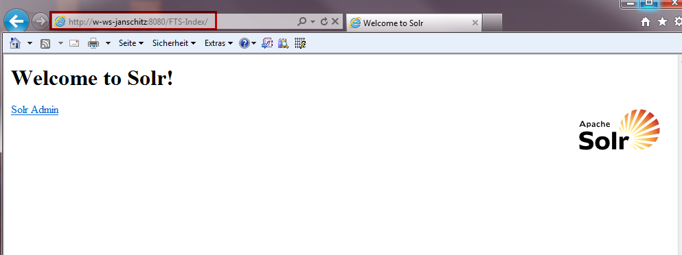 Applikation Solr Applikation Solr