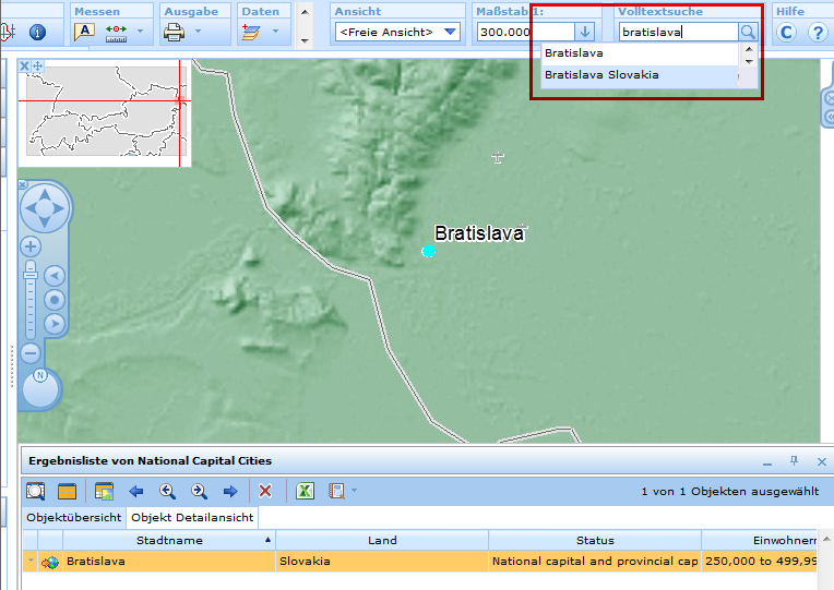 Volltextsuche - Client