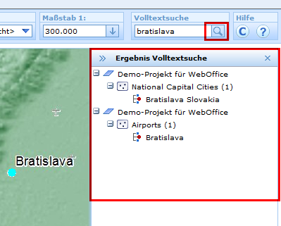 Volltextsuche - Client - Details
