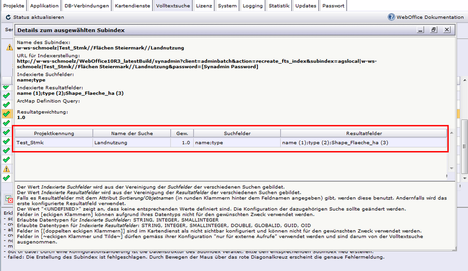 Volltextsuche - Detailansicht - Liste Volltextsuche - Detailansicht - Liste