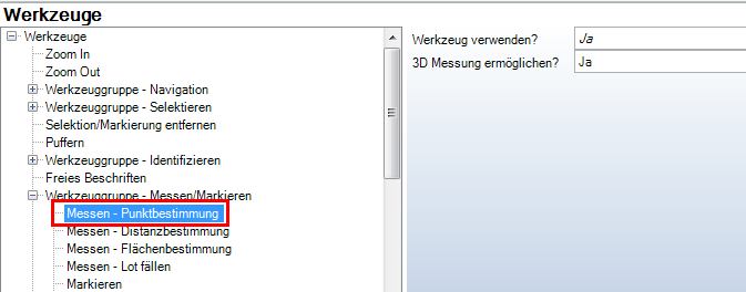 Werkzeug Punktbestimmung - Kategorie WebOffice Werkzeug Punktbestimmung - Kategorie WebOffice