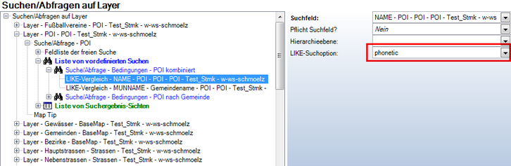 LIKE Suchoption 'phonetic' LIKE Suchoption 'phonetic'