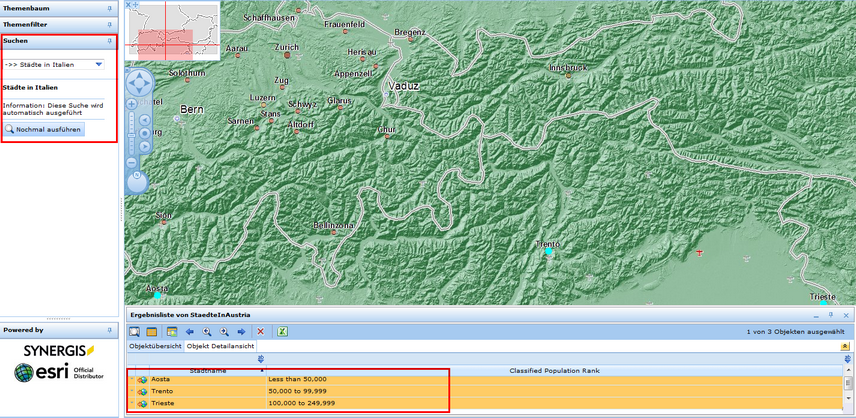 WebOffice 10 R3 client - One-click Abfrage Ergebnis WebOffice 10 R3 client - One-click Abfrage Ergebnis