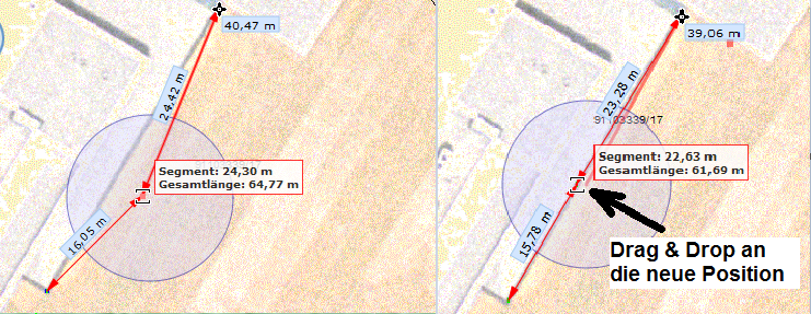 Lage eine Stützpunktes verändern - WebOffice 10 R3 html client Lage eine Stützpunktes verändern - WebOffice 10 R3 html client