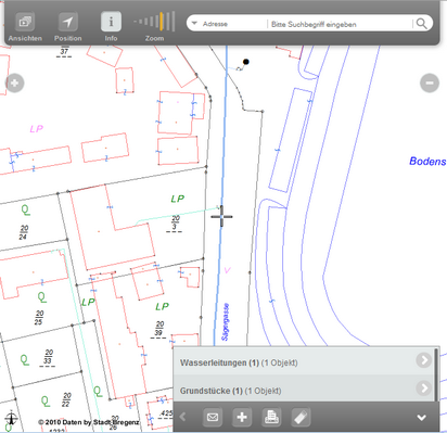 Ergebnis der Abfrage