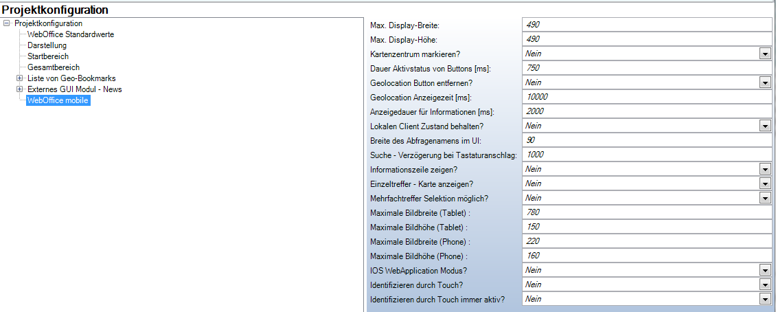 WOmobile_Projektkonfiguration