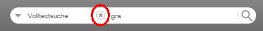 Entfernen des Suchbegriffes