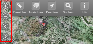 Zoomwerkzeuge auf kleinen Displays