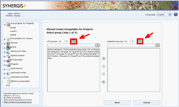 Sort buttons Sort buttons