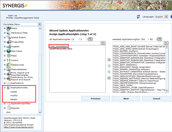 Assign the application right Assign the application right