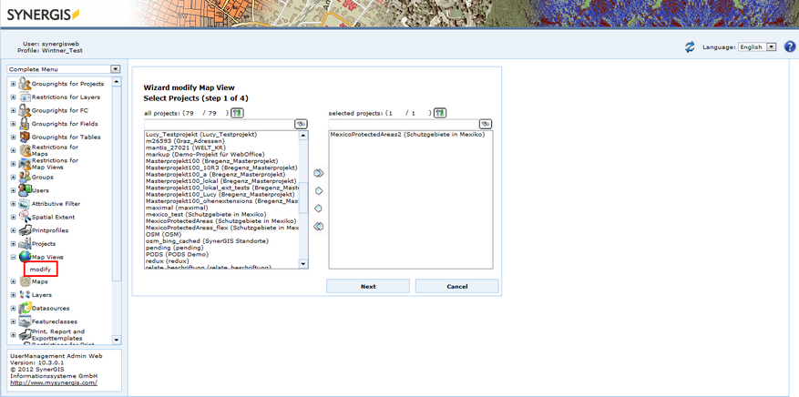 Modify a Map View Modify a Map View