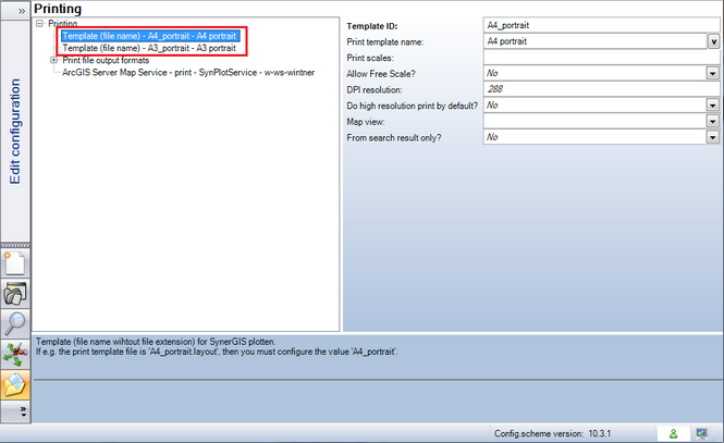 Configured print templates in WebOffice author Configured print templates in WebOffice author