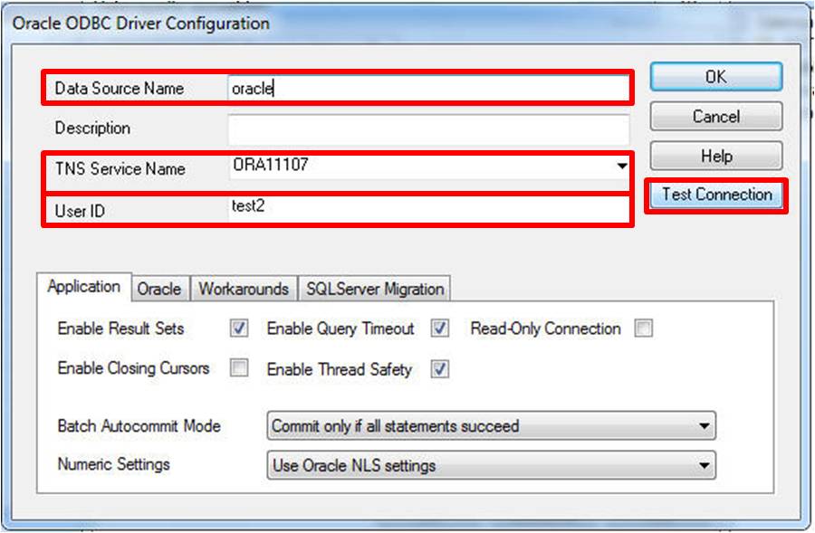 Driver Configuration