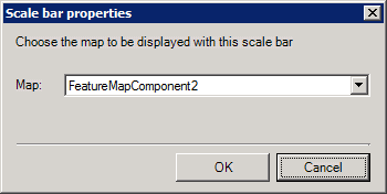 Scale bar properties Scale bar properties