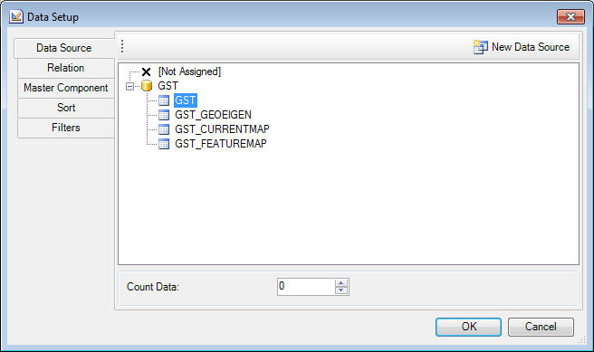 Assign data source Assign data source