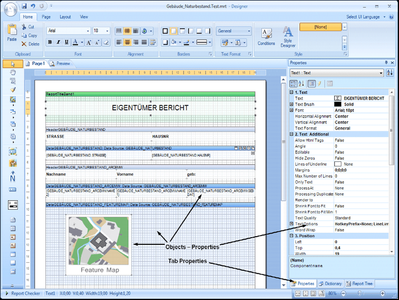 Properties of Objects