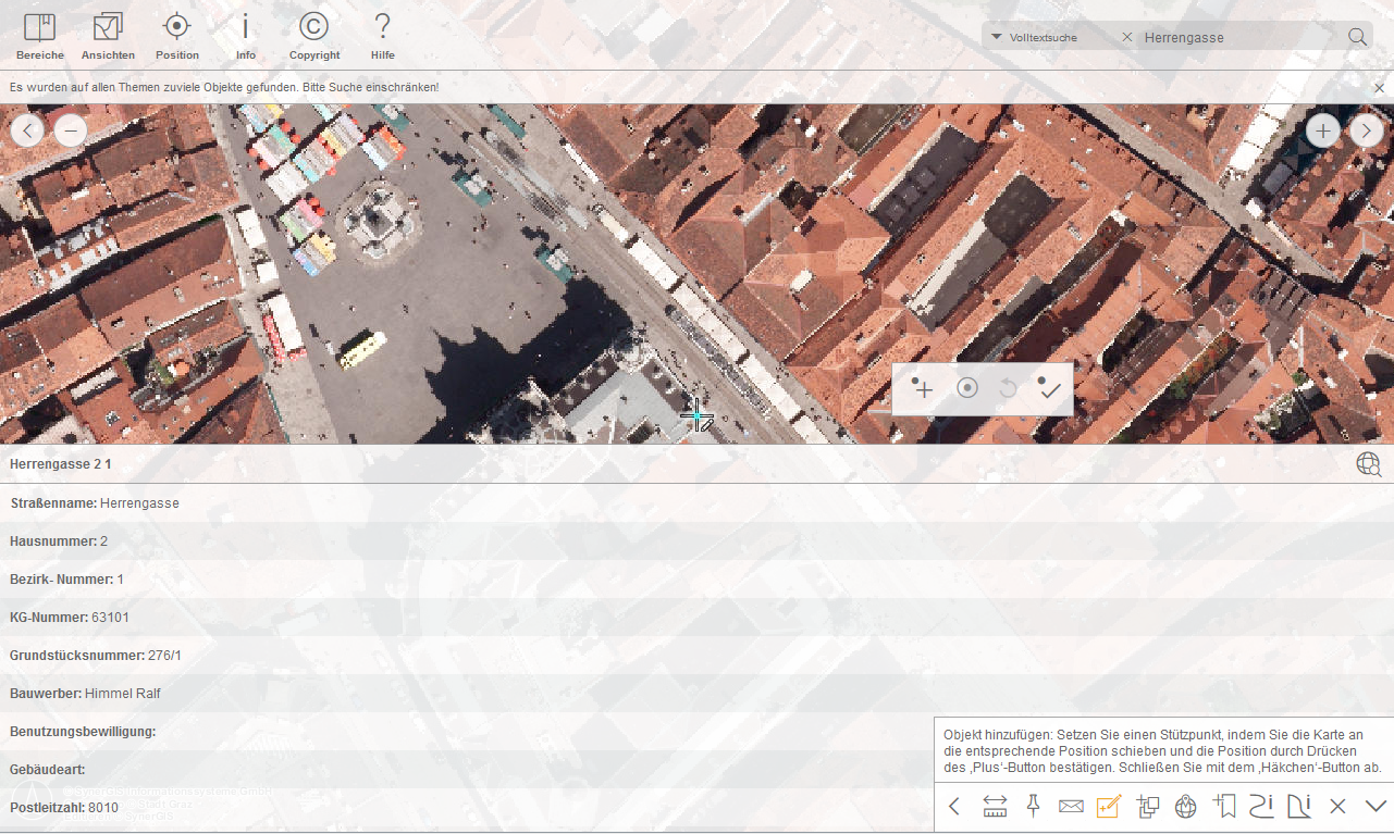 Objektgeometrie ändern von Originalposition auf Zielposition - Suche nach der Zielposition