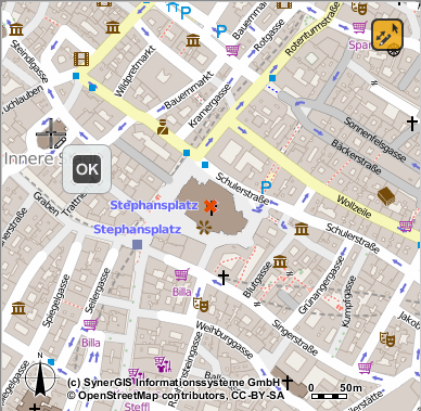 Editieren im WebOffice map widget Editieren im WebOffice map widget