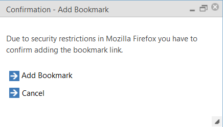 No support for adding bookmarks by script