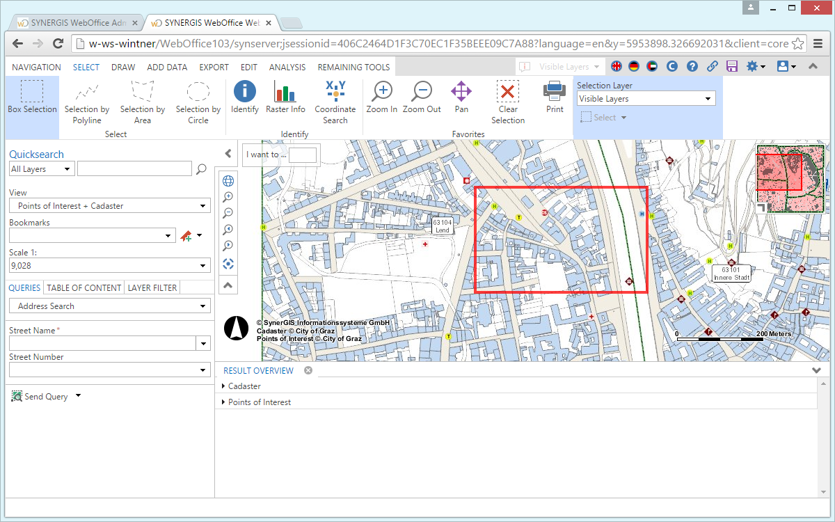 Selecting with a rectangle in the WebOffice core Client Selecting with a rectangle in the WebOffice core Client