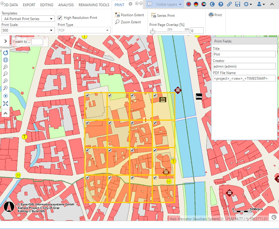 Series print in teh Core Client Series print in teh Core Client