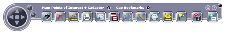 Toolbar in the WebOffice flex (flash) client