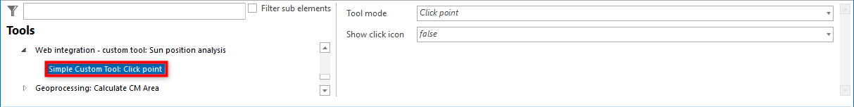 Configuration of a simple custom tool for sun position analysis Configuration of a simple custom tool for sun position analysis