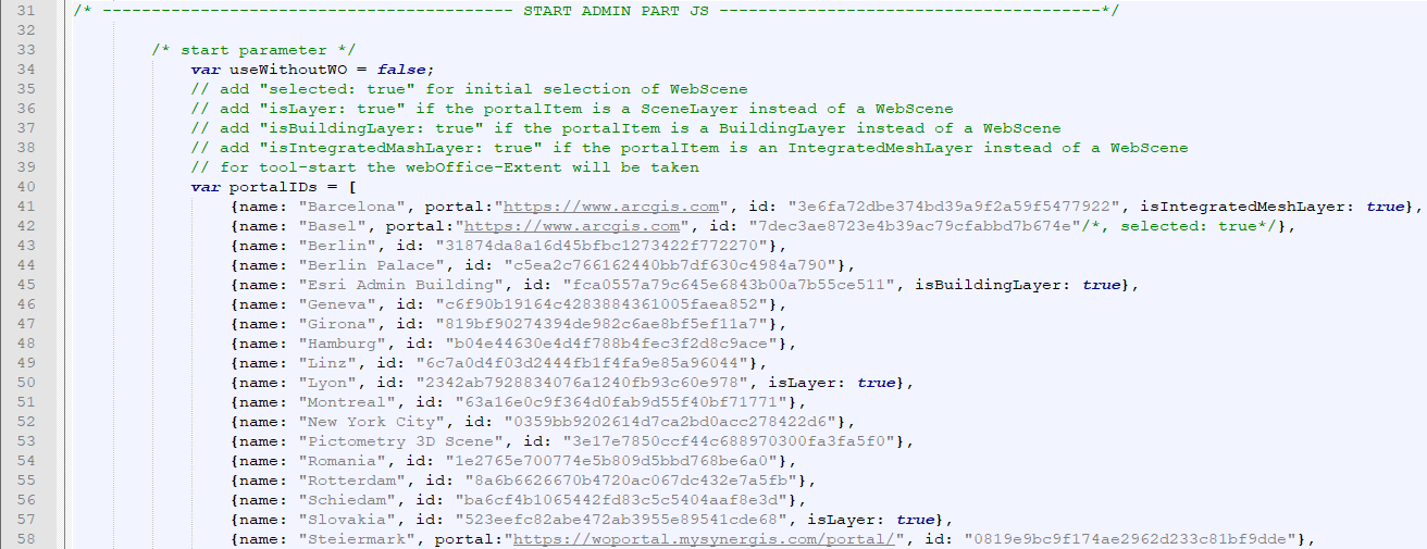 ArcGIS_WebScene.htm Datei - Inegration of own WebScenes ArcGIS_WebScene.htm Datei - Inegration of own WebScenes
