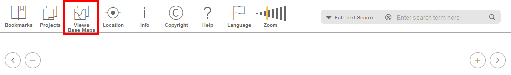 Map views in the WebOffice mobile client - tablet mode
