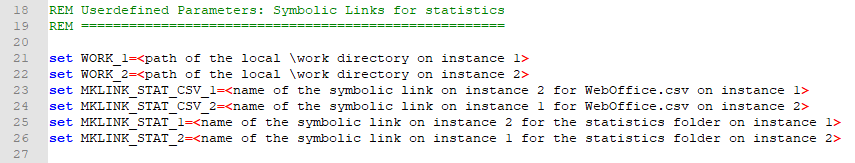 Adjustments in the script "cluster_deployment_statistics.bat" Adjustments in the script "cluster_deployment_statistics.bat"
