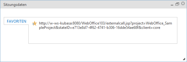 Der Favorit kann nicht per Skript hinzugefügt werden Der Favorit kann nicht per Skript hinzugefügt werden