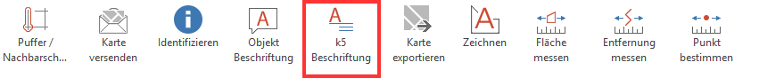 Werkzeug K5 Beschriftung im WebOffice core Client Werkzeug K5 Beschriftung im WebOffice core Client