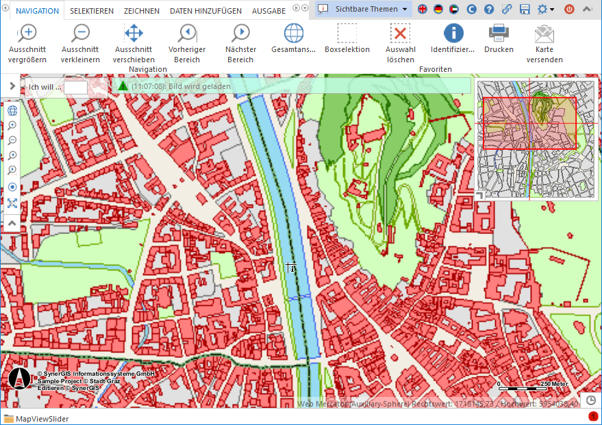 Darstellung des Requests im WebOffice core Client Darstellung des Requests im WebOffice core Client