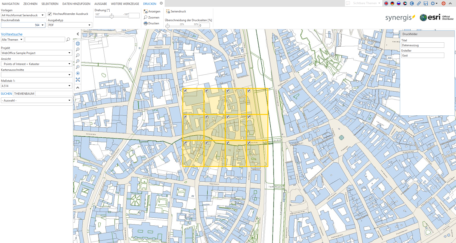 Seriendruck im Core Client Seriendruck im Core Client