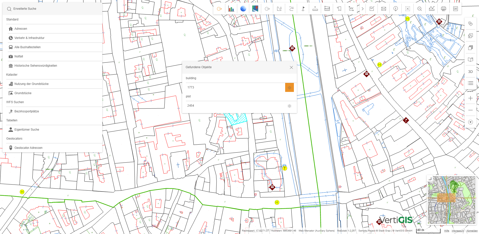 Mehrere gefundene Objekte beim Identifizieren mit dem Custom Identify Tool Mehrere gefundene Objekte beim Identifizieren mit dem Custom Identify Tool